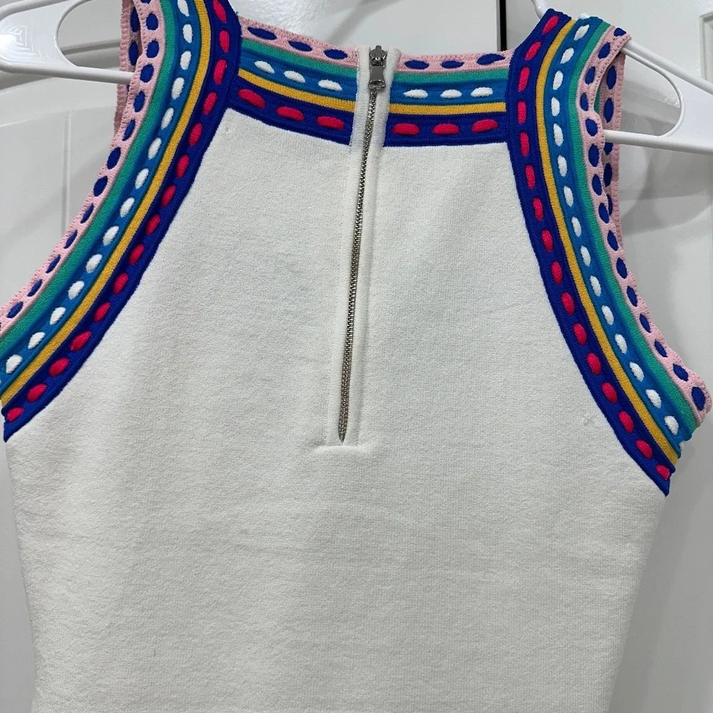 MILLY Sleeveless Knit Top - Picture 5 of 6